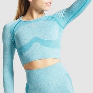 Gymshark Flex Sports Long Sleeve Crop Top